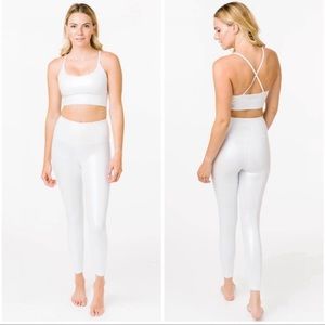 ZYIA White Sheer Leggings